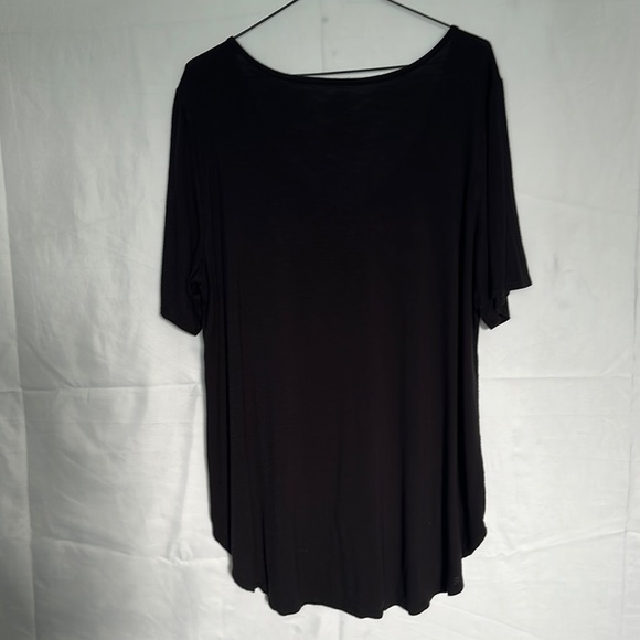 Maurice’s 24/7 Plain Black T-Shirt Size XXL - Picture 2 of 3